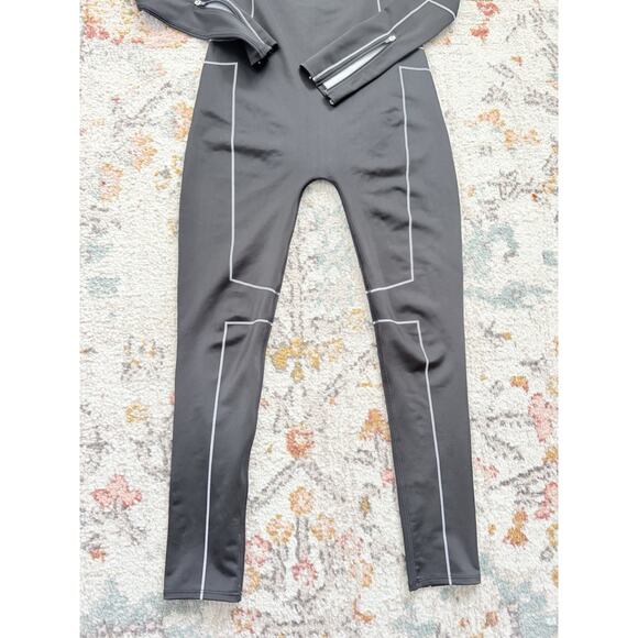 Milano Di Rouge Jumpsuit Open Back Size Xs Black Long Sleeve - Picture 4 of 7